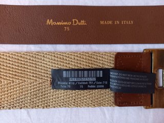 Cinturones Massimo Dutti
