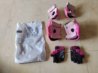 Set 3 protectores Oxelo (rodilleras, coderas, muñe