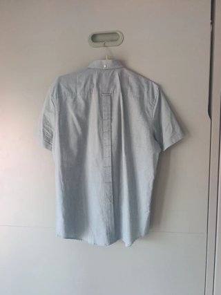Camisa Ben Sherman manga corta azul