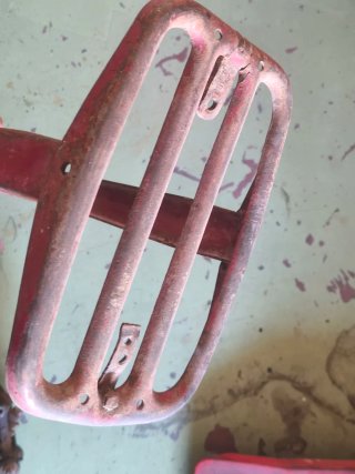 Portaequipajes universal moto 50s-60s