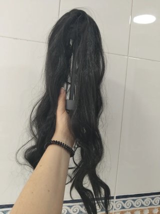 Peluca Bruja Negra