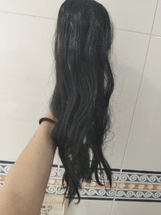 Peluca Bruja Negra