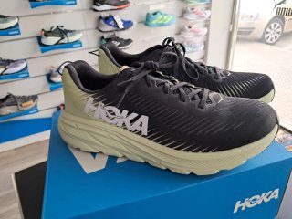 Hoka Rincon 3 Negro/Verde Talla 44 2/3