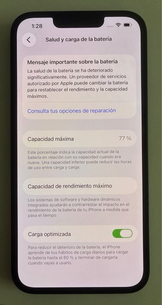 iPhone 13 128 GB Verde + Fundas + Cargador