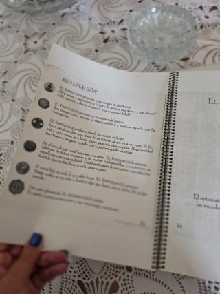 Libro encuadernado tarot