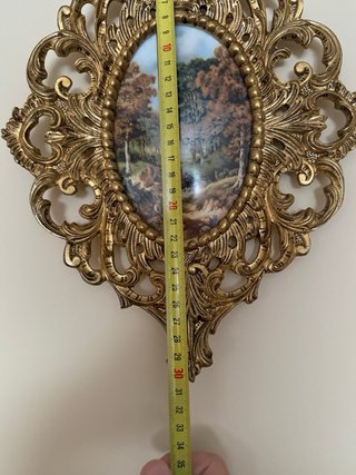 Cuadro Decorativo Vintage Dorado