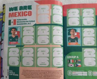 Álbum Panini Mundial 2026