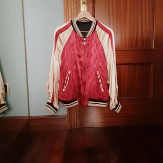Chaqueta Bomber Zara Japan Style  Reversible T. M