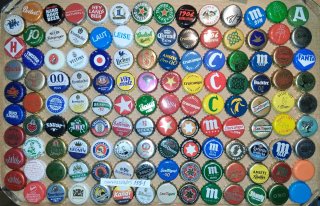 2 kilos chapas de cerveza