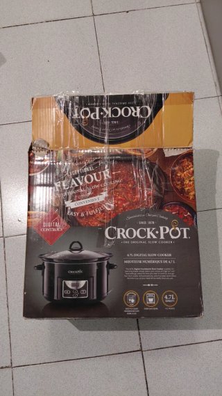 Olla de cocción lenta Crock-Pot Digital 4.7L
