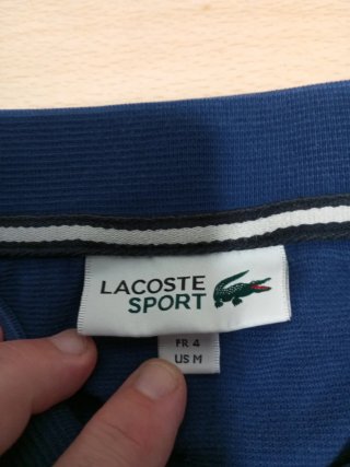 Polo Lacoste Sport Azul Talla M