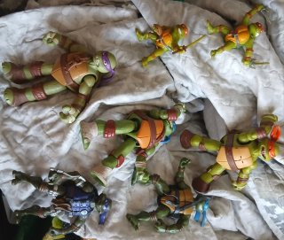 Figuras Tortugas Ninja