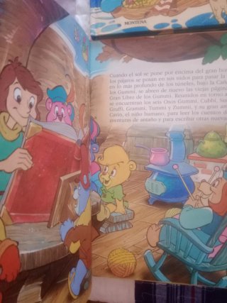 Grandes libros de los Gummi Bears y los  Wuzzles