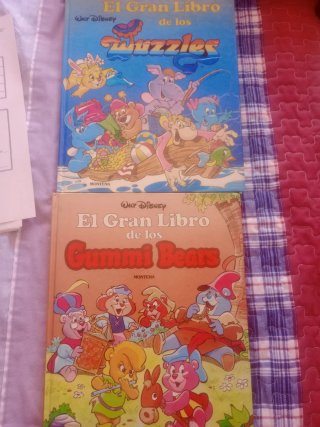 Grandes libros de los Gummi Bears y los  Wuzzles