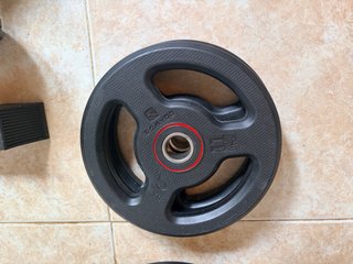Rack Gimnasio + Barras + 76kg Discos Lote o separa