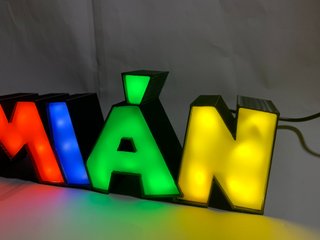 Lámpara LED Infantil Personalizada