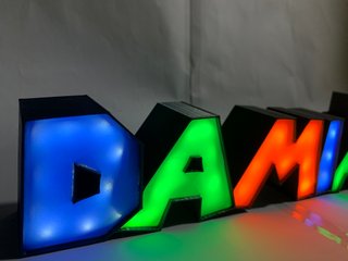 Lámpara LED Infantil Personalizada