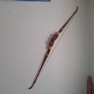 Arco decorativo vintage in legno intagliato