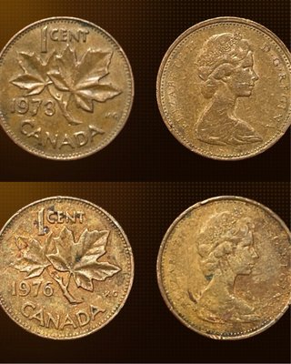 🇨🇦 Canadá 🇨🇦 Lote monedas