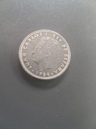 Moneda Juan Carlos I Rey de España 1984