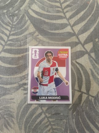 Extra sticker Modric Mundial 2026