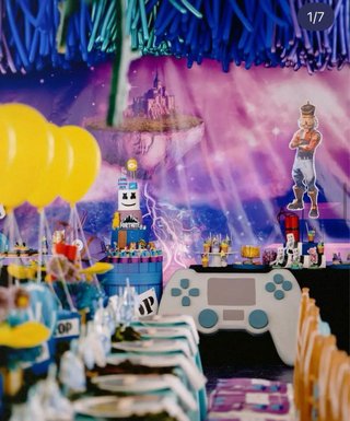 Decoración Fiesta Temática Fortnite