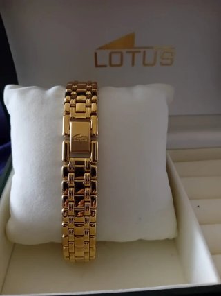 Reloj Lotus Quartz Mujer Ref. 9653 Dorado