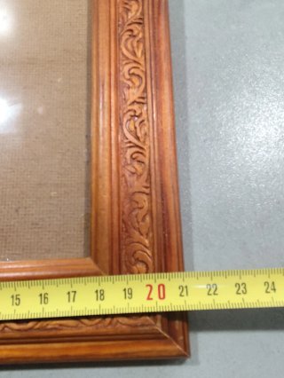 Marco de madera para colgar vintage