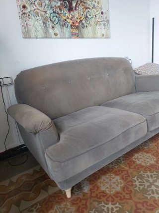 Sofá 2 plazas IKEA ESSEBODA gris