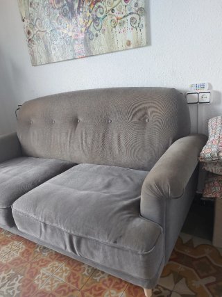 Sofá 2 plazas IKEA ESSEBODA gris