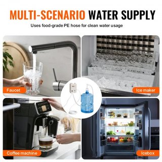 Sistema de bomba dispensadora de agua embotellada, sistema de dispensación de 5 galones/18.9 L, dispensador de agua eléctrico automático, bomba de jarrón de entrada única, uso compatible con máqui...