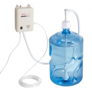 Sistema de bomba dispensadora de agua embotellada, sistema de dispensación de 5 galones/18.9 L, dispensador de agua eléctrico automático, bomba de jarrón de entrada única, uso compatible con máqui...