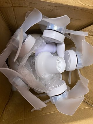 Lámpara Ventilador Drone con Control Remoto