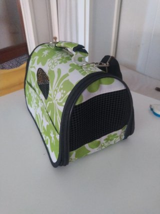 Transportín para mascotas pequeñas o cachorros