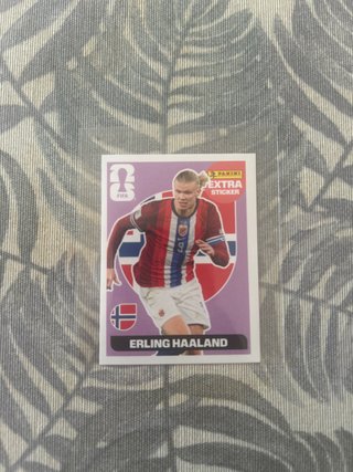 Cromos Panini Extra Sticker Haaland Mundial 2026