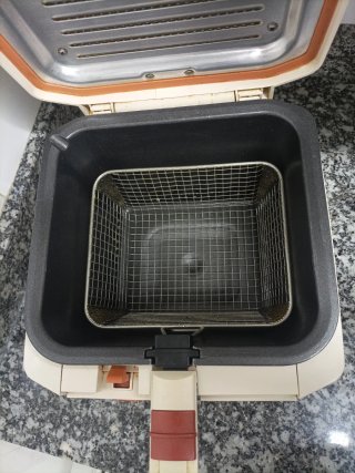 Freidora Philips Blanca i naranja