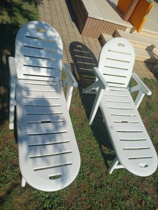 Pack de 2 Tumbonas exterior para jardín