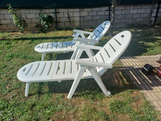 Pack de 2 Tumbonas exterior para jardín