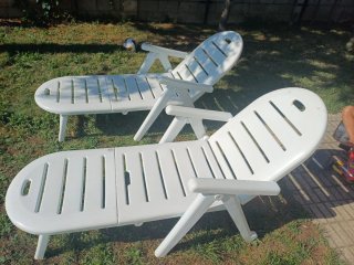 Pack de 2 Tumbonas exterior para jardín