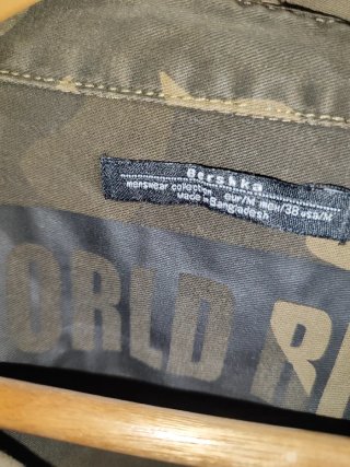 Camisa Camuflaje Bershka
