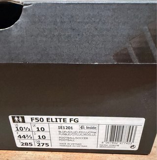 Adidas F50 Elite FG Talla 44.5