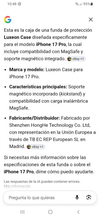 2 Fundas Transparentes iPhone 17 Pro