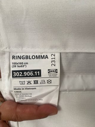 Estor plegable IKEA RINGBLOMMA