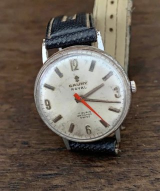 Reloj Cauny Royal 17 Rubis Antichoc