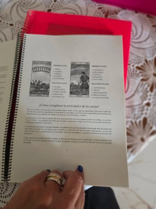 Libro encuadernado Tiziana Prado tarot