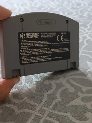 F-Zero X Nintendo 64 Cartucho