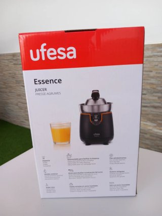 Exprimidor Ufesa Essence Negro y Naranja NUEVO