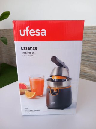 Exprimidor Ufesa Essence Negro y Naranja NUEVO