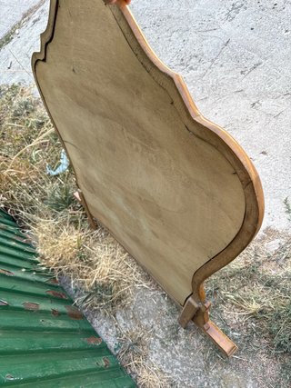 Espejo de madera antiguo