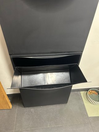 Zapatero Trones Ikea Negro
